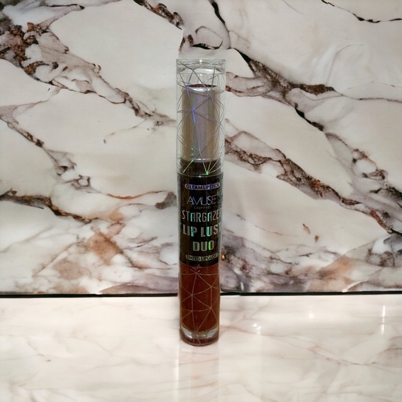 Amuse Stargazer Lip Lust Duo – Gleam Lipstick & Tinted Lip Gloss Combo - Picture 1 of 2